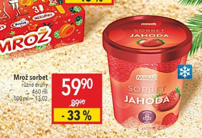 Mrož sorbet