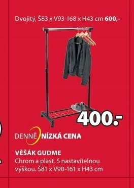 Věšák GUDME - Jysk akcniletaky.com