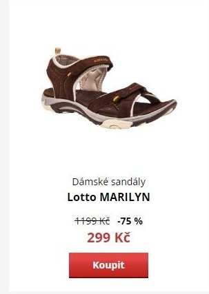 Dámské sandály Lotto MARILYN