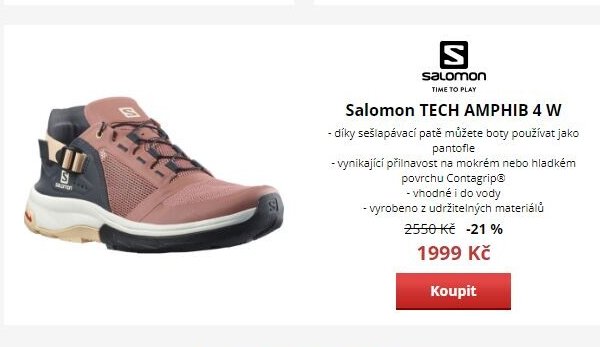 Salomon TECH AMPHIB 4 W