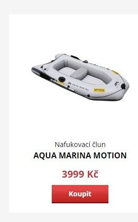 Nafukovací člun AQUA MARINA MOTION