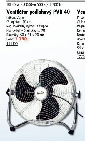 Ventilátor podlahový PVR 40 - UNI HOBBY akcniletaky.com