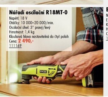 Nářadí oscilační R18MT-0 - UNI HOBBY akcniletaky.com