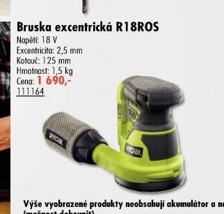 Bruska excentrická R18ROS - UNI HOBBY akcniletaky.com