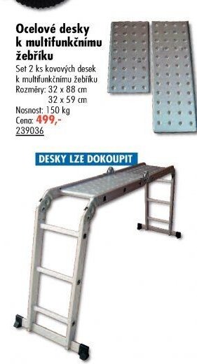Ocelové desky k multifunkčnímu žebříku - UNI HOBBY akcniletaky.com