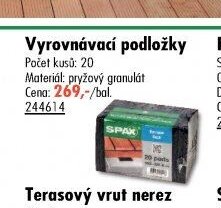 Vyrovnávací podložky - UNI HOBBY akcniletaky.com