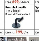 Konzole k madlu - UNI HOBBY akcniletaky.com