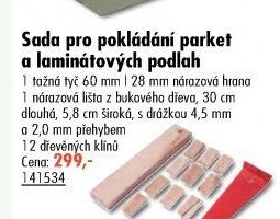 Sada pro pokládání parket a laminátových podlah - UNI HOBBY akcniletaky.com
