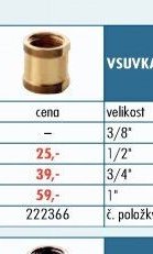 Mosazné fitinky - Vsuvka - UNI HOBBY akcniletaky.com