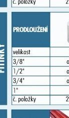 Pochromované fitinky - Prodloužení - UNI HOBBY akcniletaky.com