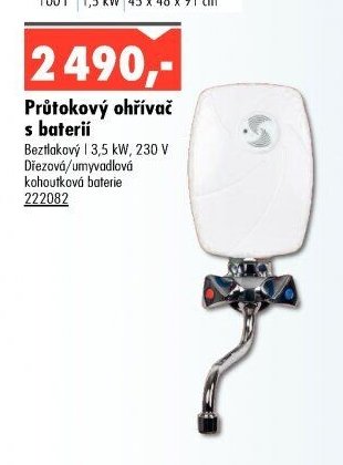 Průtokový ohřívač s baterií - UNI HOBBY akcniletaky.com