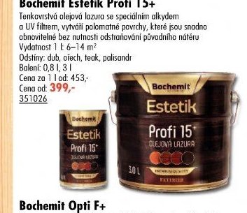 Bochemit Estetik Profi 15+ - UNI HOBBY akcniletaky.com