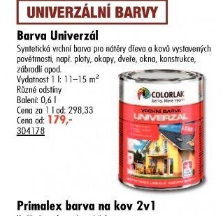Barva Univerzál - UNI HOBBY akcniletaky.com