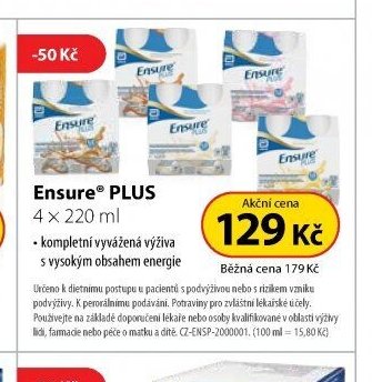 Ensure PLUS, 4 x 220 ml