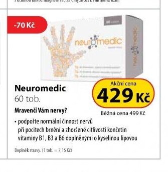 Neuromedic, 60 tob.