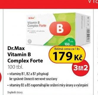 Dr.Max Vitamin B Complex Forte 100 tbl.