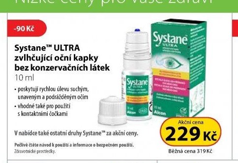 Systane ULTRA zvlhčující oční kapky