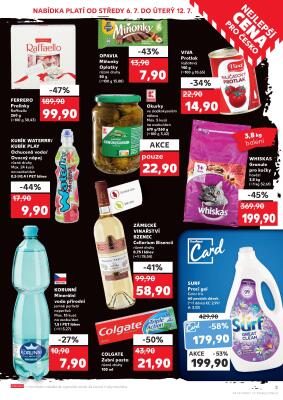 akční leták Kaufland 6.7.2022-12.7.2022