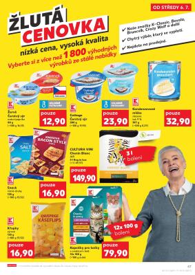 akční leták Kaufland 6.7.2022-12.7.2022