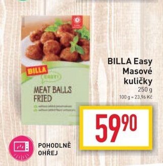 BILLA Easy Masové kuličky