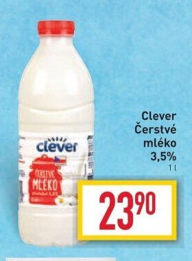 Clever Čerstvé mléko 3,5%