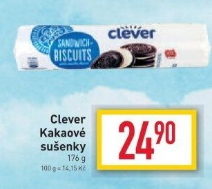 Clever Kakaové sušenky