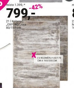 Koberec „OXFORD“ - Möbelix akcniletaky.com