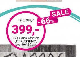 Tkaný koberec „TINA, SPINNE“ - Möbelix akcniletaky.com