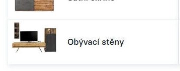 Obývací stěny