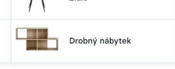 Drobný nábytek