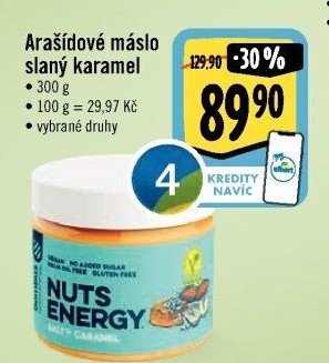 Arašídové máslo Nuts Energy Bombus