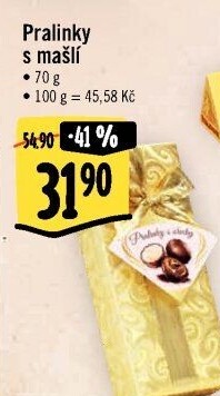 Bonboniéra pralinky