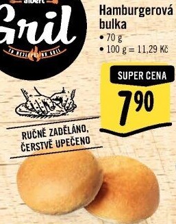 Bulka na hamburger
