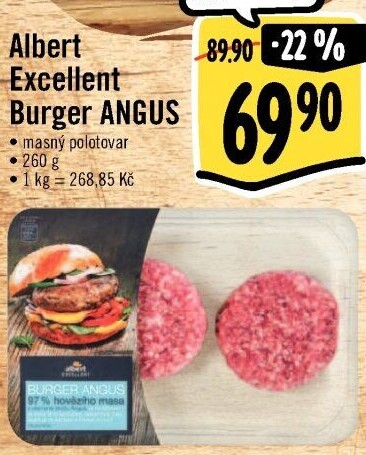 Burger Angus Albert Excellent