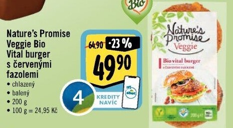 Burger Vital Veggie Bio Nature'