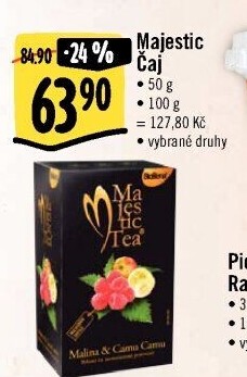 Čaje Majestic Tea Biogena