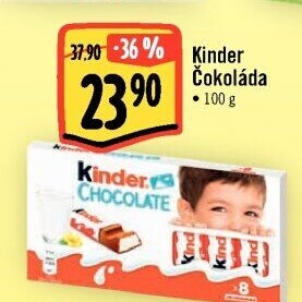 Čokoládky Kinder