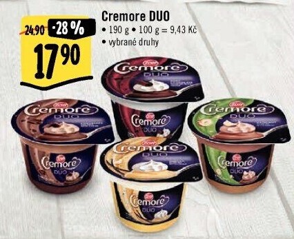 Dezert Cremore Duo Zott