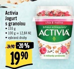 Jogurt s granolou Activia Danone