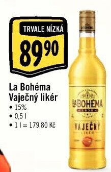 Likér vaječný La Bohéma