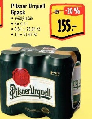 Pivo Pilsner Urquell