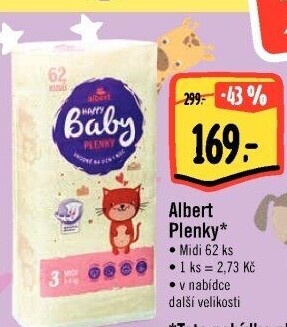 Pleny dětské Albert