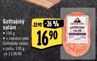 Salám Gothaj Kostelecké uzeniny