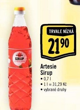 Sirup Artesie