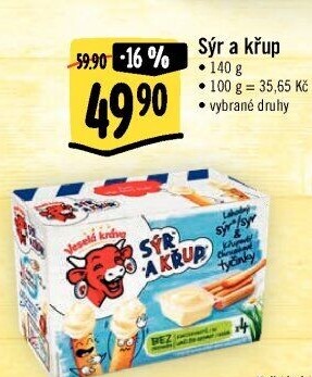 Sýr a křup Veselá kráva