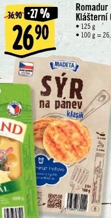 Sýr na pánev Madeta