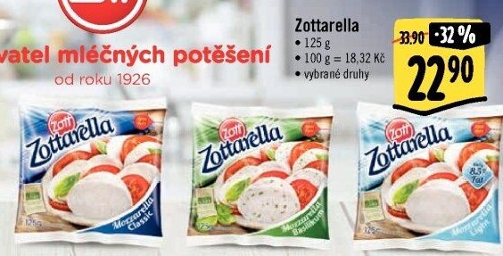 Sýr Zottarella Zott