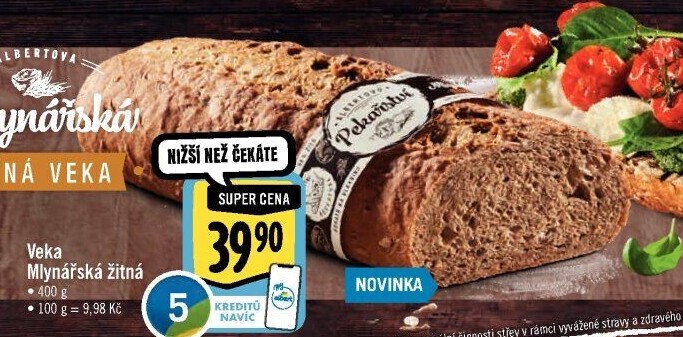 Veka Mlynářská žitná Albert