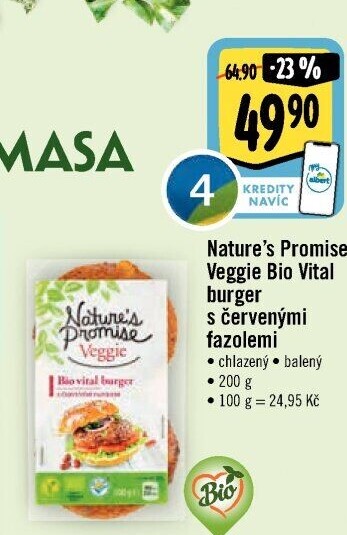 Burger Vital Veggie Bio Nature'