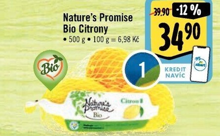 Citrony bio Nature'